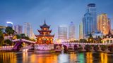 Guiyang, China. The country on Wednesday will drop its Covid-19 test requirement for inbound travelers.
