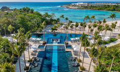 Conrad Tulum Riviera Maya has five pools for guests to enjoy.