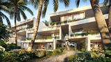A rendering of the exterior of the Four Seasons Resort and Residences Dominican Republic at Tropicalia.
