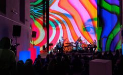 A performance at the annual Digital Art Zurich festival, now in its fourth year.