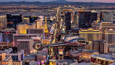 Maverick Helicopters will offer a 12-minute Vegas Victory Lap flight with views of the 17-turn, 3.8-mile Formula 1 Heineken Silver Las Vegas Grand Prix circuit Nov. 15 to 18.
