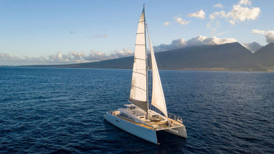 Lanai Ocean Sports offers a sunset catamaran cruise off the island's coast.