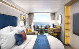 Rendering of a Family Infinite Balcony Suite on Icon of the Seas.