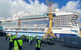 TravelWeekly.com news editor Jerry Limone toured Royal Caribbean's Icon of the Seas while the ship is under construction at the Meyer Turku shipyard in Finland. The Icon will debut in January 2024 and will provide what Royal Caribbean calls the ultimate family vacation.