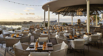 Spruzzo, the rooftop restaurant at the Ben, Autograph Collection hotel in West Palm Beach.